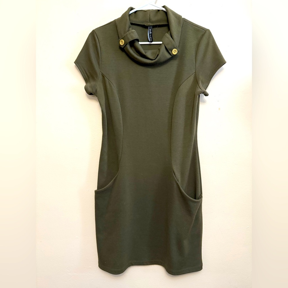 Hunter green dress
